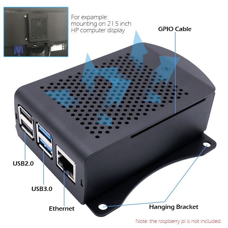 Raspberry Pi 4 Model B Aluminu - огляд і ціна Argon One V3 M.2 Nvme Case