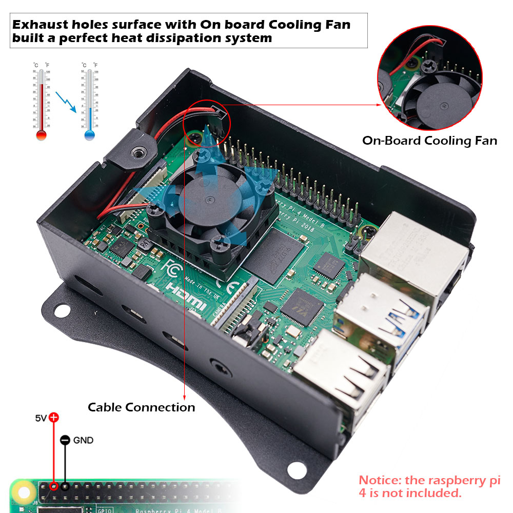 Raspberry Pi 4 Model B Aluminu - огляд і ціна Argon One V3 M.2 Nvme Case