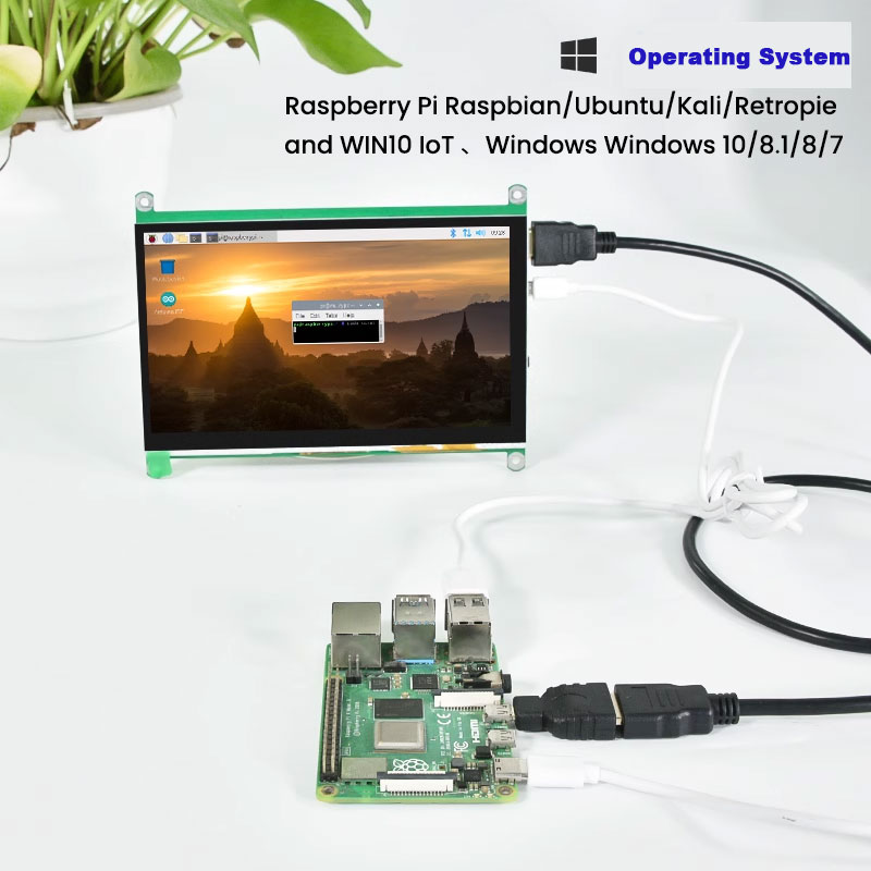 IPS HDMI Touch Display 7 10.1  - огляд і ціна Raspberry Pi 10.1 Inch Capacitive Touch Screen Ips
