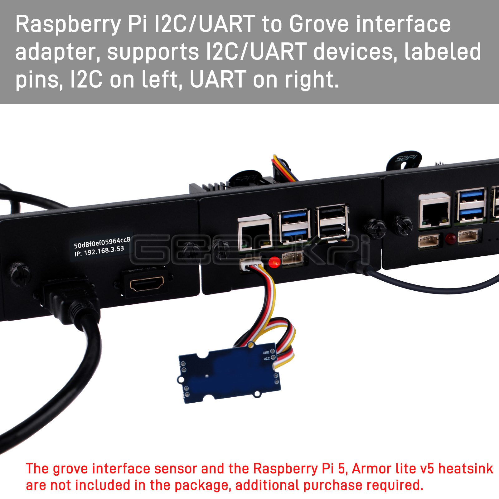 1U Rackmount Steel Bracket Kit - огляд і ціна Raspberry Pi Rackmount 1U 19 Inch